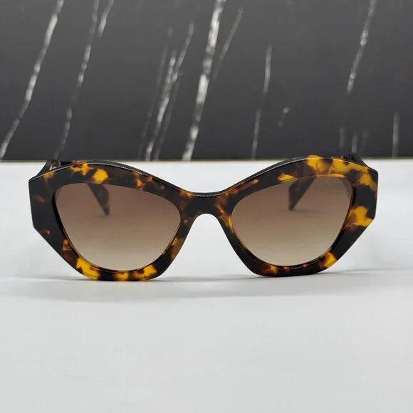 NEW PR07YS VAU6S1 PRADA HONEY HAVANA WOMEN PRADA SUNGLASSES SPR 07Y
